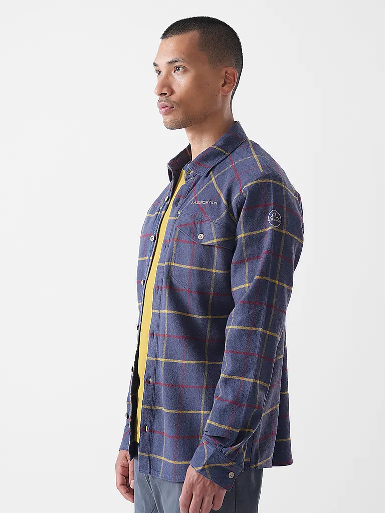 LA SPORTIVA | Camisa de escalada de franela Rambler para hombre |