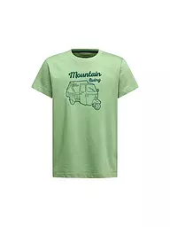 LA SPORTIVA | Camiseta de escalada Ape para niños | Verde claro