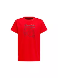 LA SPORTIVA | Camiseta de escalada Ape para niños | Rojo
