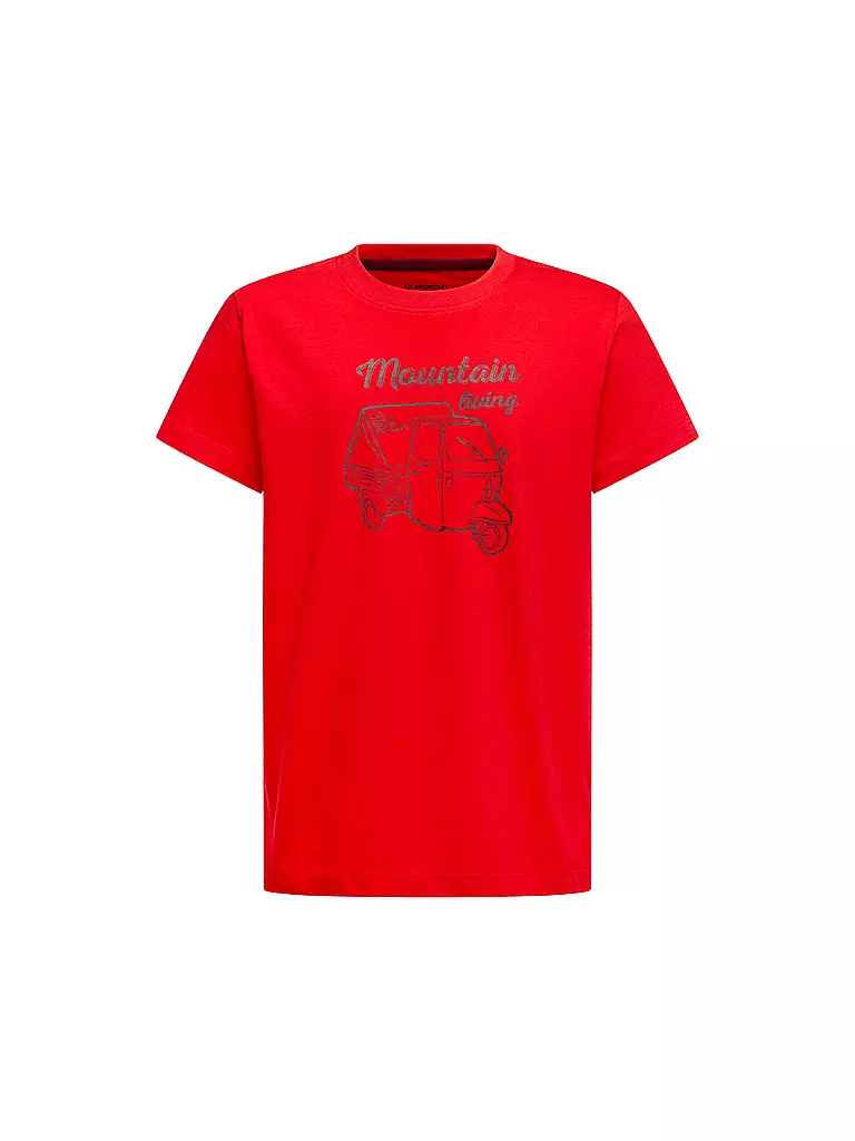 LA SPORTIVA | Camiseta de escalada Ape para niños | Rojo