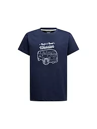 LA SPORTIVA | Camiseta de escalada infantil Van | Azul oscuro