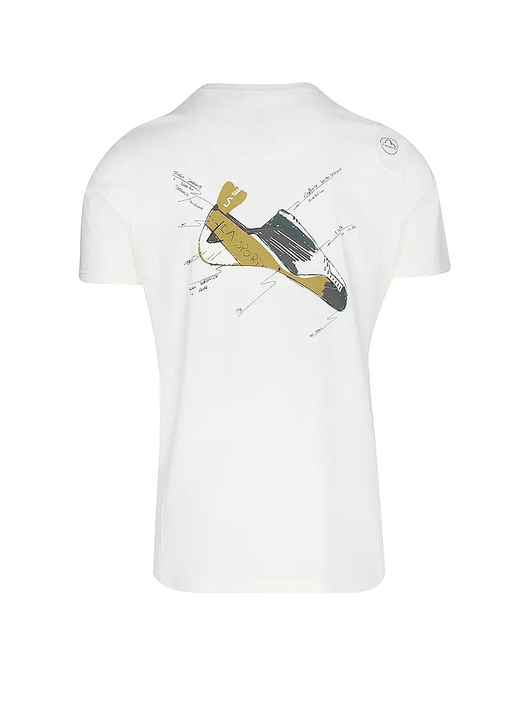 LA SPORTIVA | Camiseta de escalada Mantra para hombre | Blanco