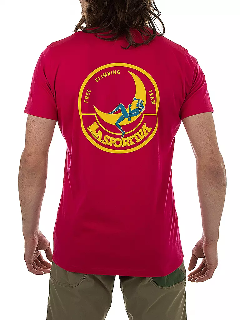 LA SPORTIVA | Camiseta de escalada para hombre Climbing on the Moon |