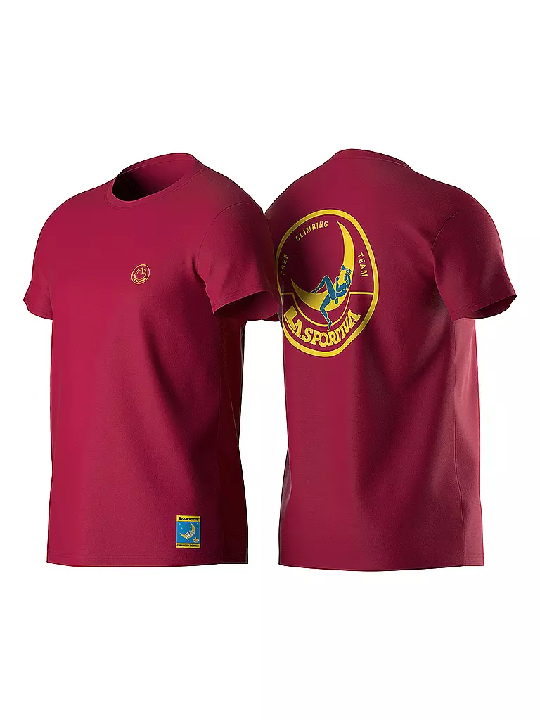 LA SPORTIVA | Camiseta de escalada para hombre Climbing on the Moon |