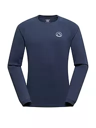 LA SPORTIVA | Camiseta de escalada para hombre con logo circular | Azul oscuro