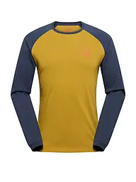 LA SPORTIVA | Camiseta de escalada para hombre con logo circular | Mostaza