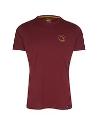 LA SPORTIVA | Camiseta de escalada para hombre con logo circular | Rojo oscuro