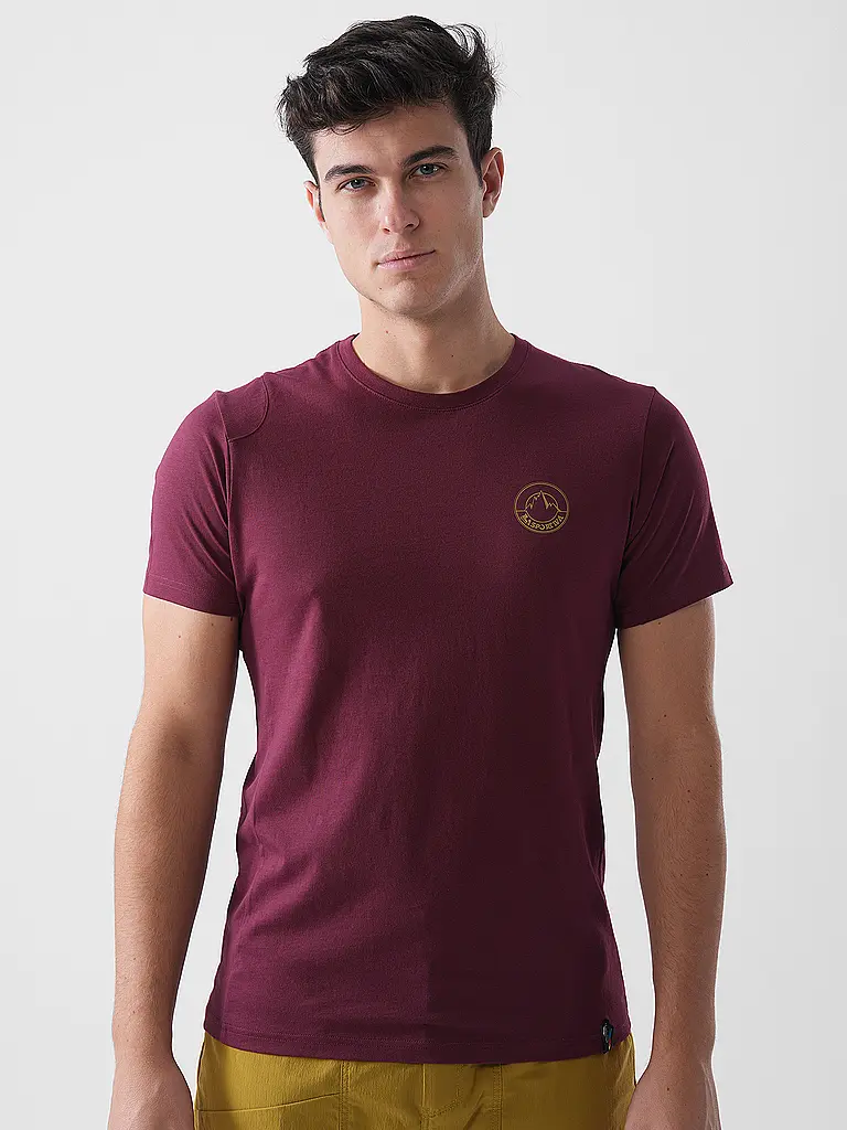 LA SPORTIVA | Camiseta de escalada para hombre con logo circular |