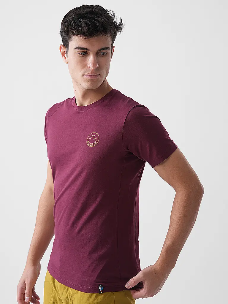 LA SPORTIVA | Camiseta de escalada para hombre con logo circular |