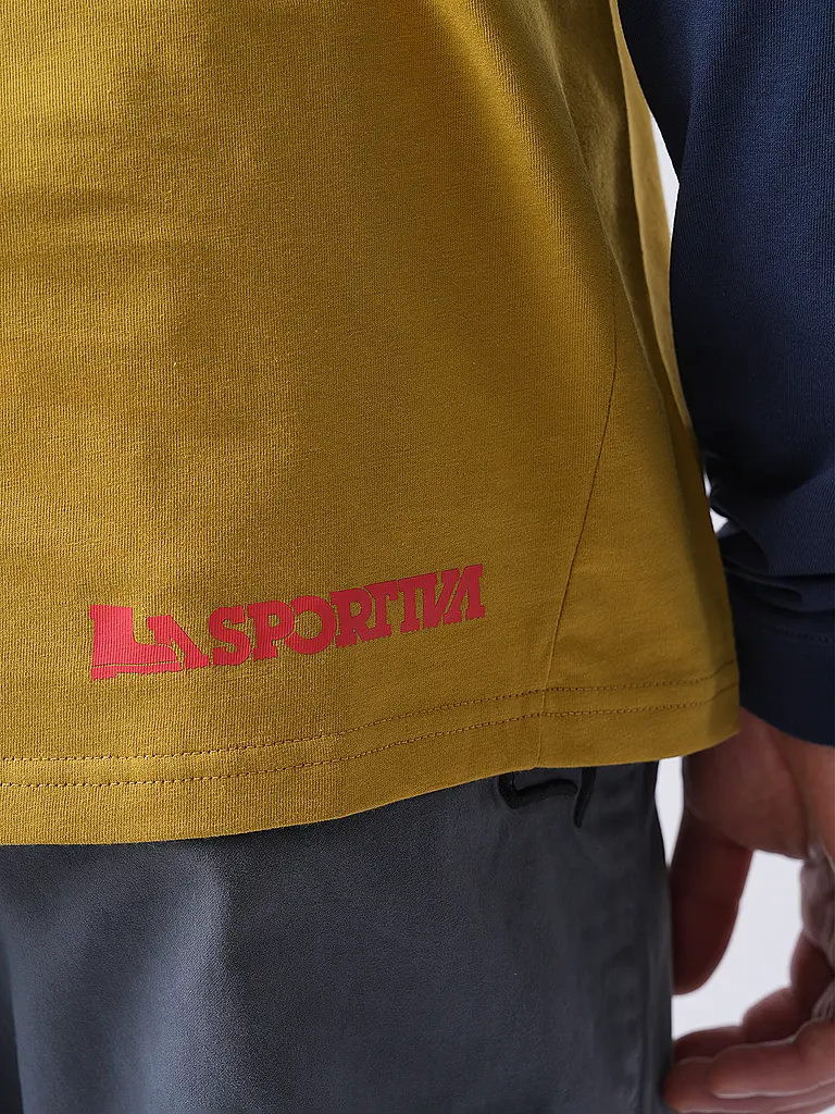 LA SPORTIVA | Camiseta de escalada para hombre con logo circular |