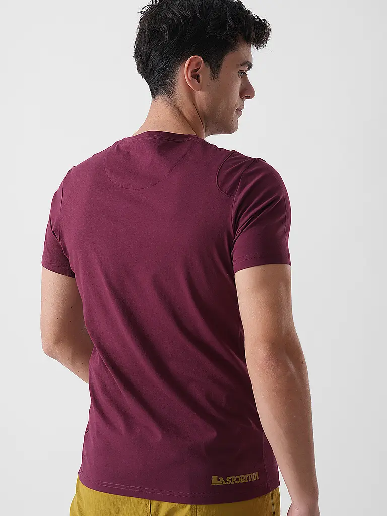 LA SPORTIVA | Camiseta de escalada para hombre con logo circular |