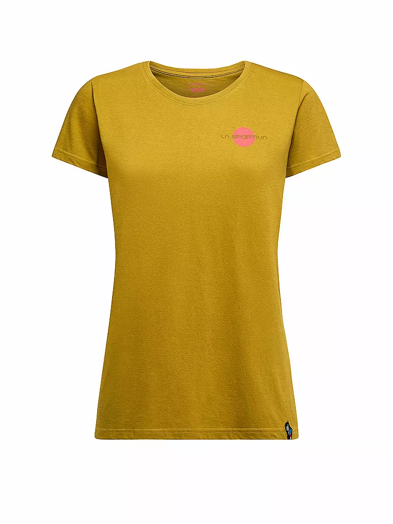 LA SPORTIVA | Camiseta de escalada para mujer Stone | Mostaza