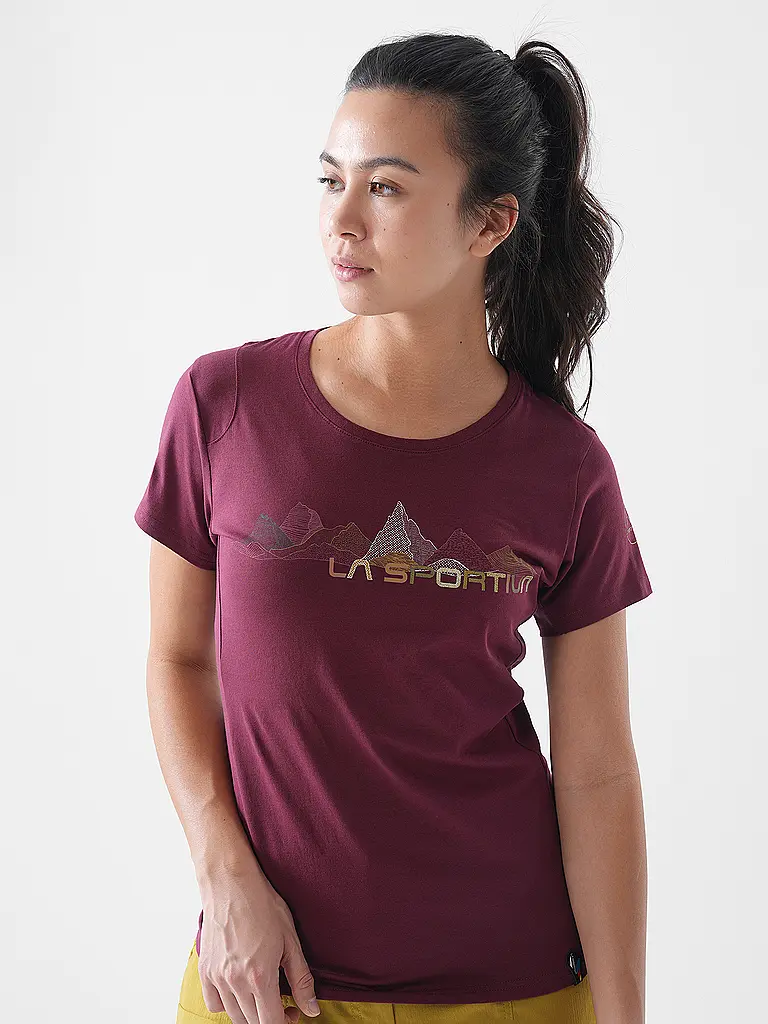LA SPORTIVA | Camiseta de escalada Peaks para mujer |