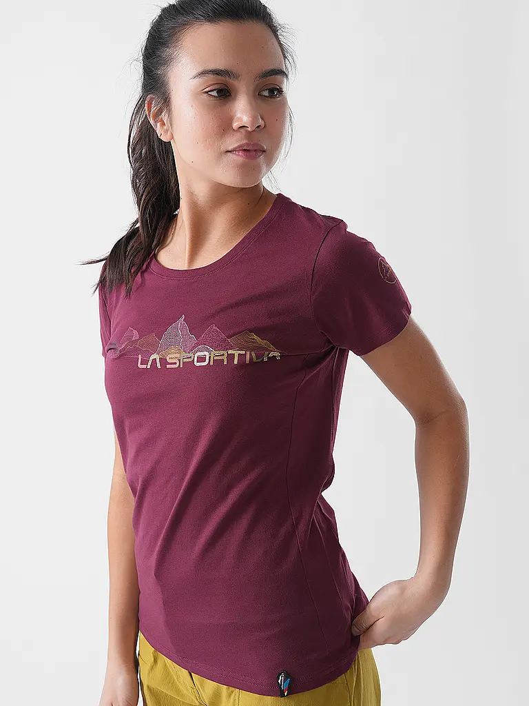 LA SPORTIVA | Camiseta de escalada Peaks para mujer |