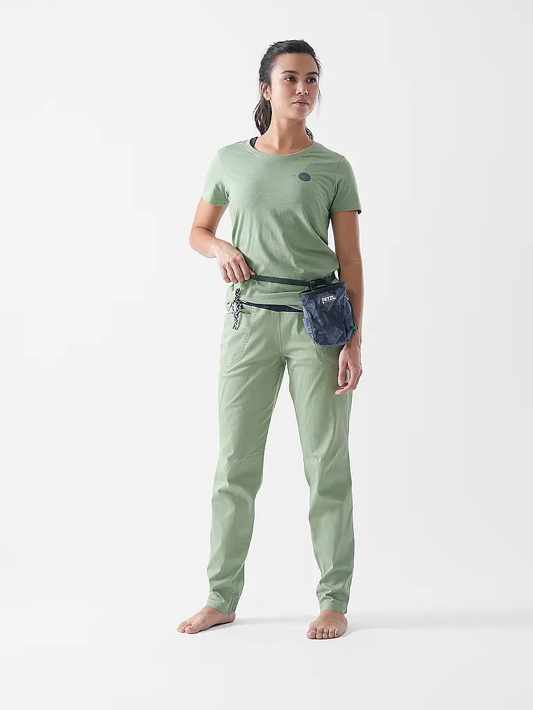 LA SPORTIVA | Camiseta de escalada Stone para mujer | Verde claro