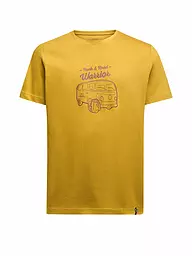 LA SPORTIVA | Camiseta de escalada Van para hombre | Mostaza