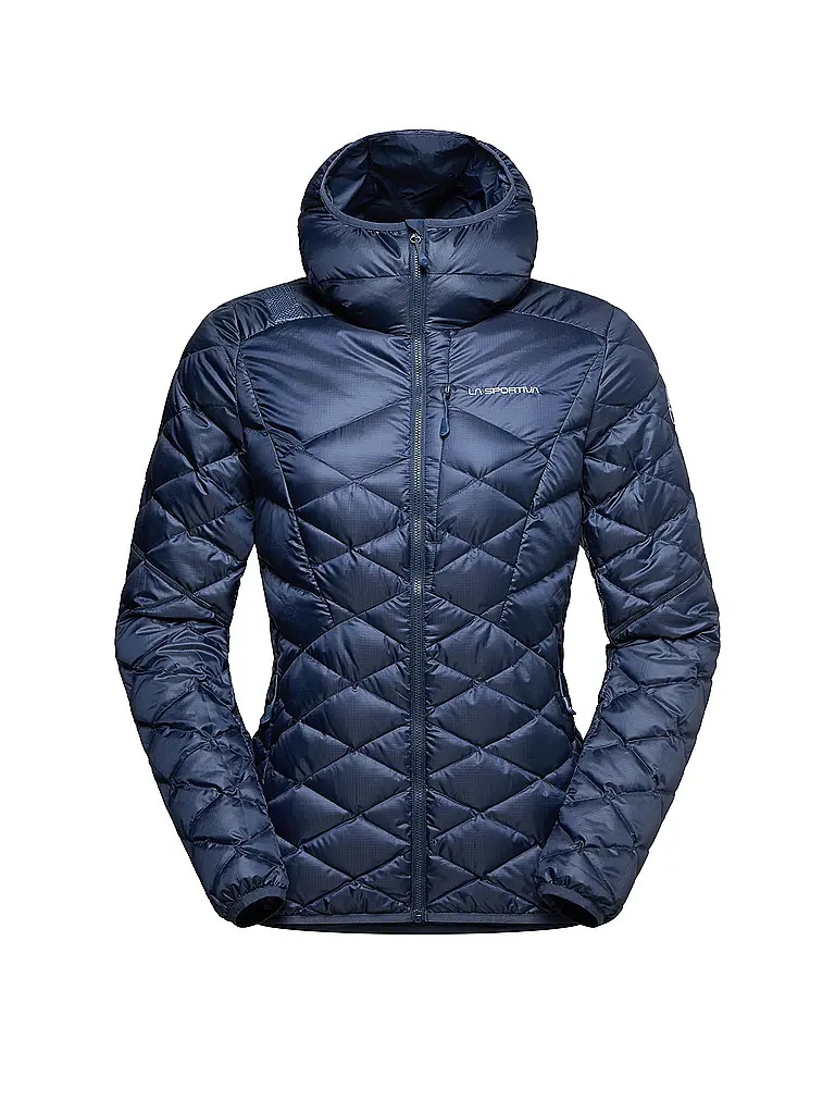 LA SPORTIVA | Chaqueta de aislamiento para mujer Pinnacle Down Hoodie | Azul oscuro