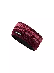 LA SPORTIVA | Cinta para la cabeza Zephir de punto | Rojo oscuro