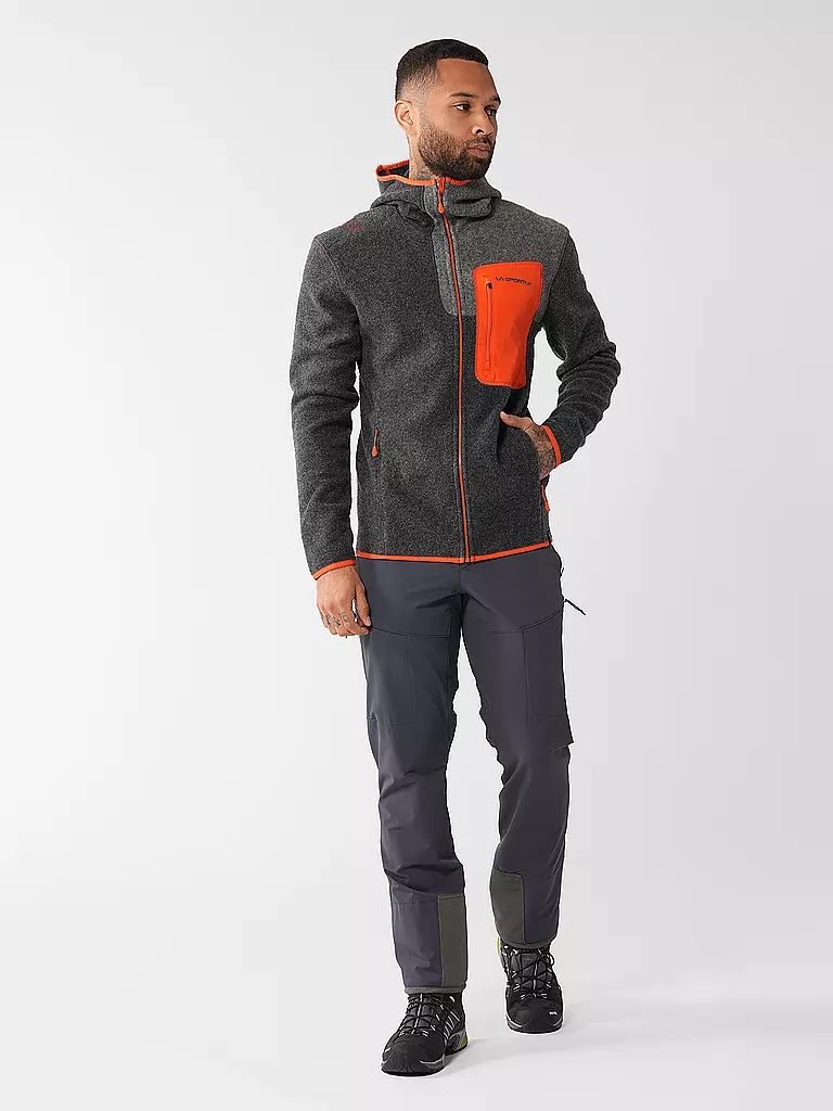 LA SPORTIVA | Herren Kletterhoodie Agon | Gris