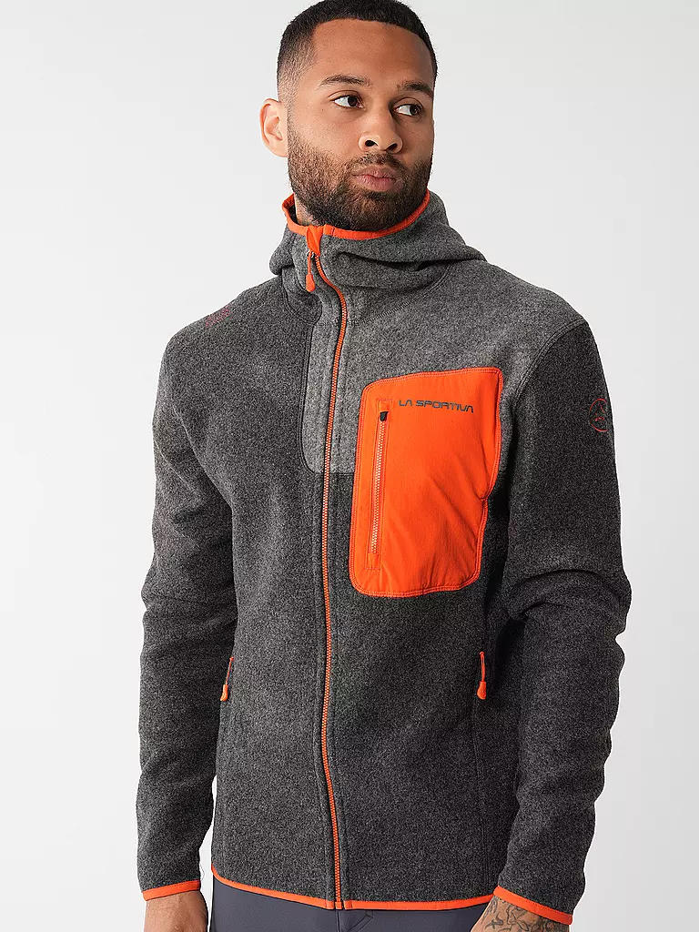 LA SPORTIVA | Herren Kletterhoodie Agon | Gris