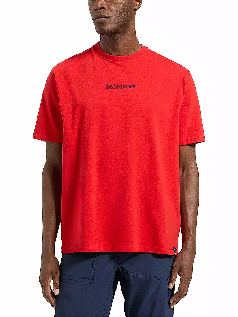 LA SPORTIVA | Herren Klettershirt Moon Climb | Rojo