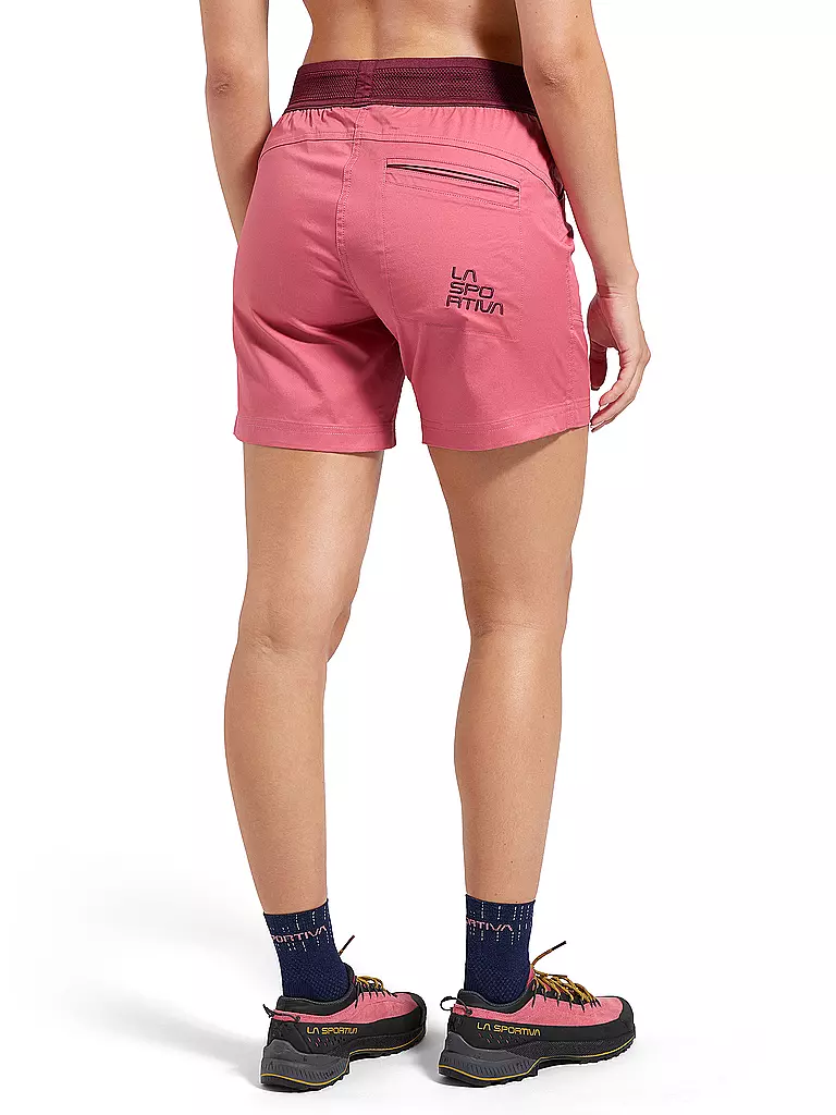 LA SPORTIVA | Pantalón corto de escalada Roots para mujer | Coral