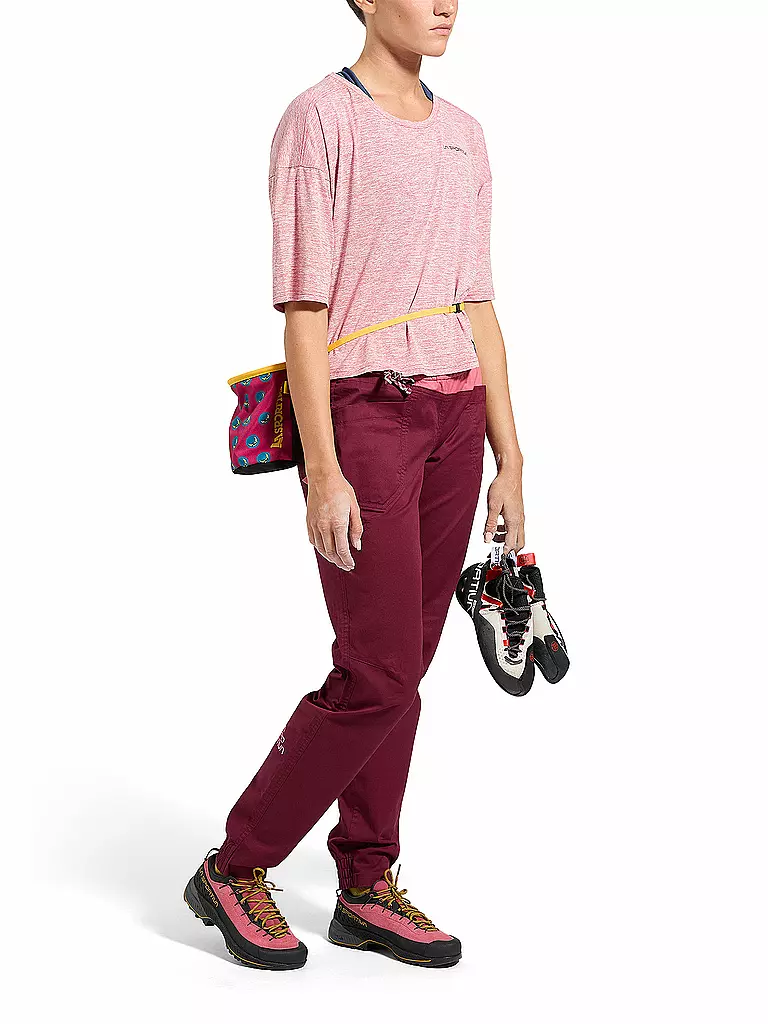 LA SPORTIVA | Pantalón de escalada Tundra para mujer | Rojo oscuro