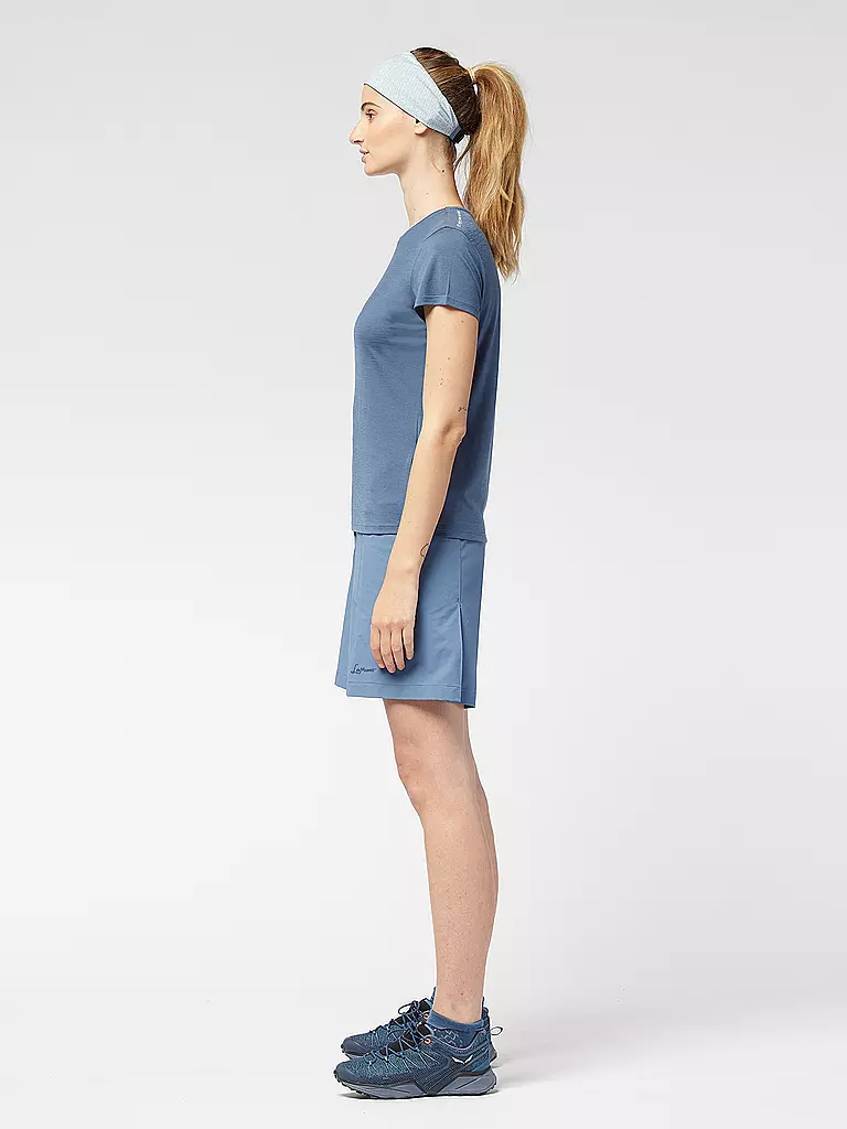 LAMUNT | Camiseta funcional de mujer Alexandra Logo | Azul oscuro