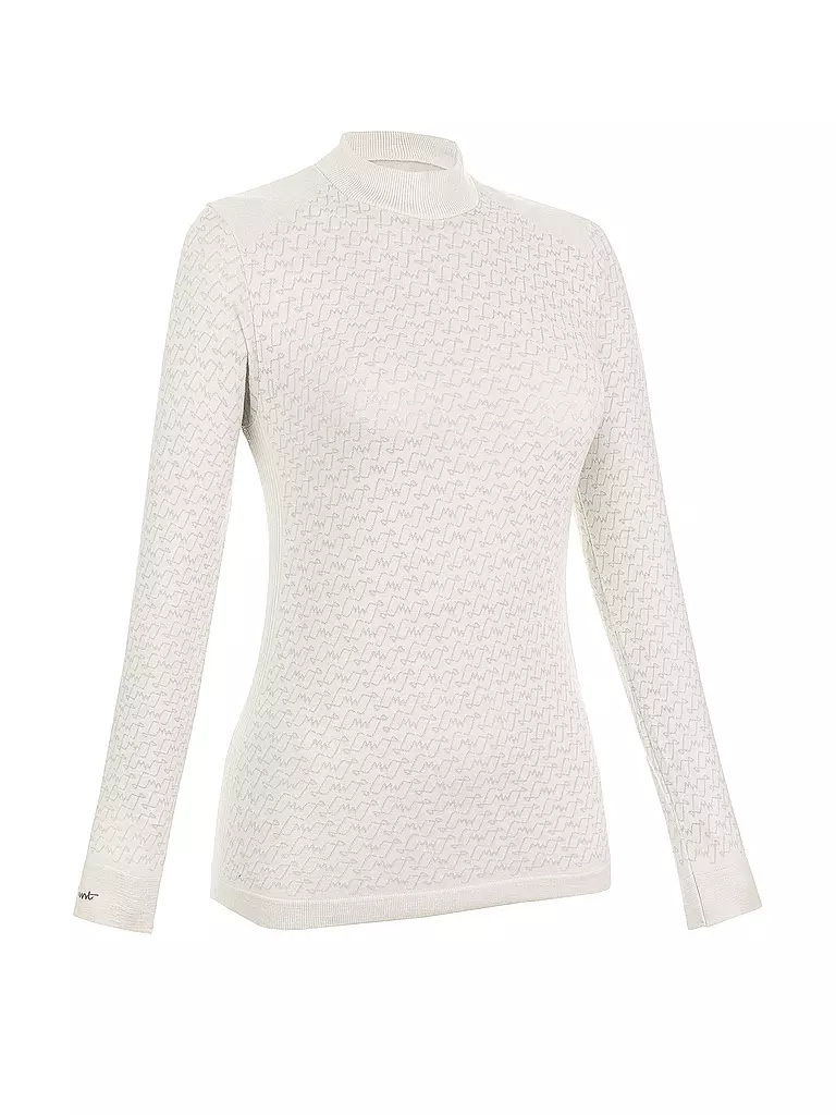 LAMUNT | Camiseta funcional de mujer Alice Cashmere | Blanco