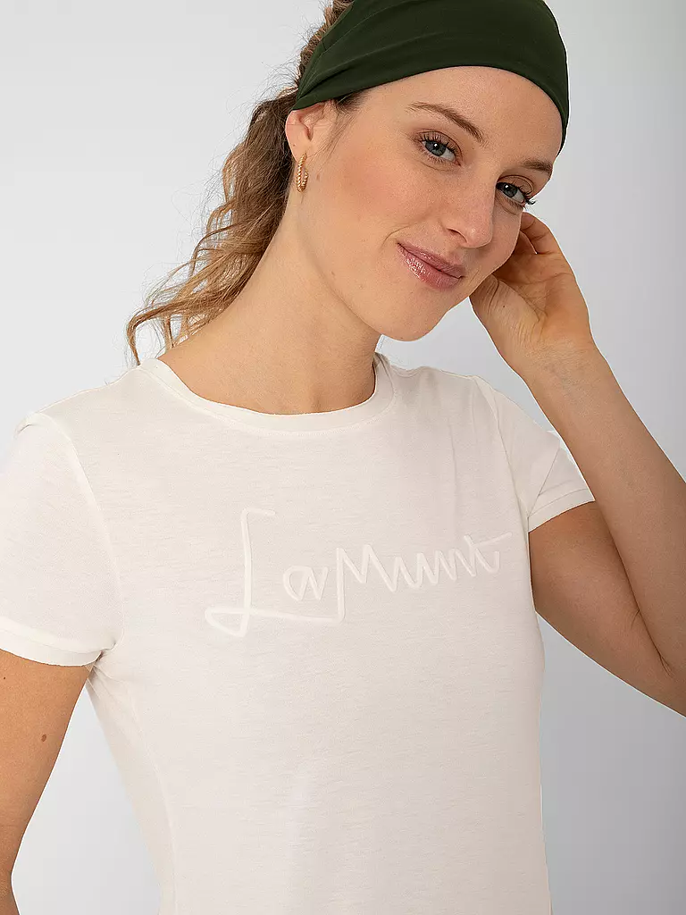 LAMUNT | Camiseta funcional de mujer Betty Iconic | Blanco