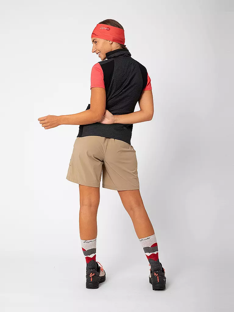 LAMUNT | Chaleco de mujer ALESSIA POLARTEC® ALPHA® WIND | Negro