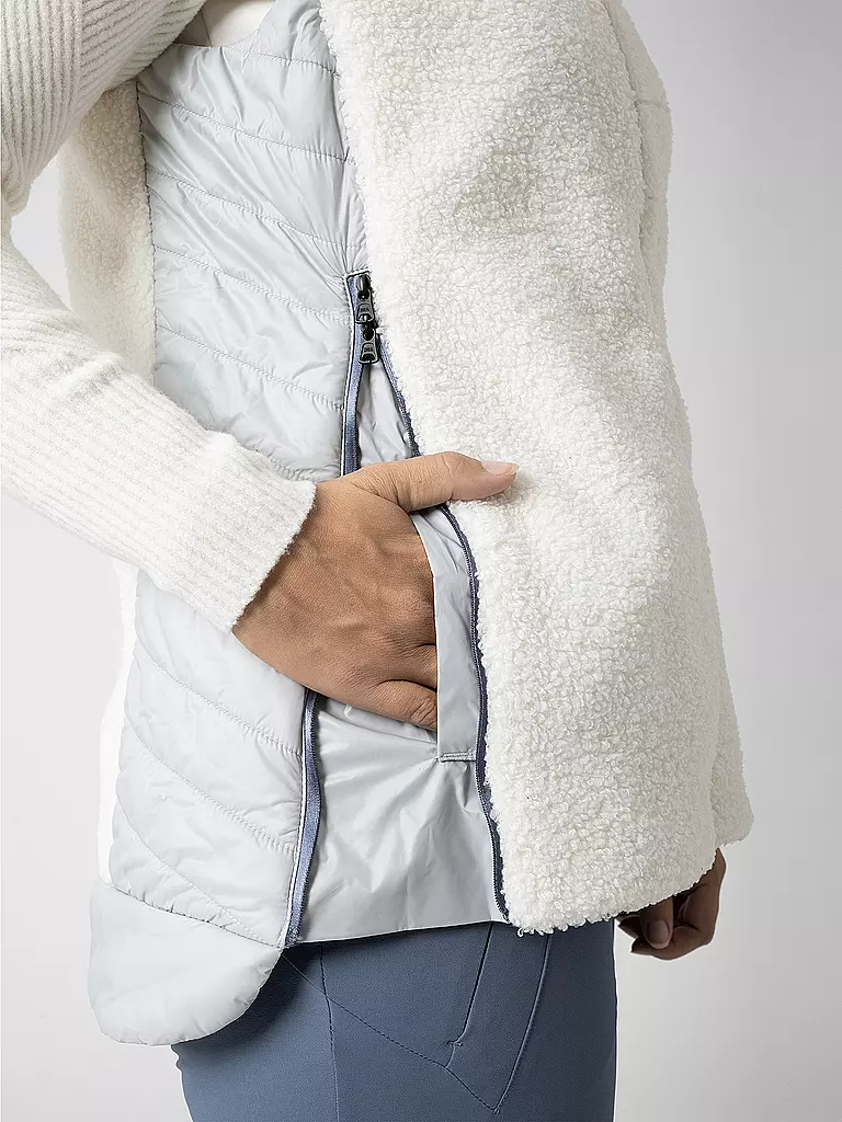 LAMUNT | Chaleco híbrido para mujer Sophia Cozy Hoodie |