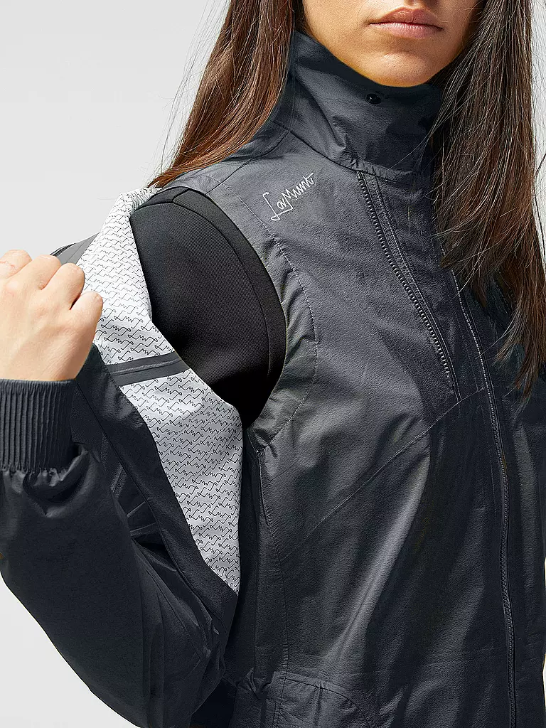 LAMUNT | Chaqueta de senderismo para mujer Linda 2en1 2L | Negro