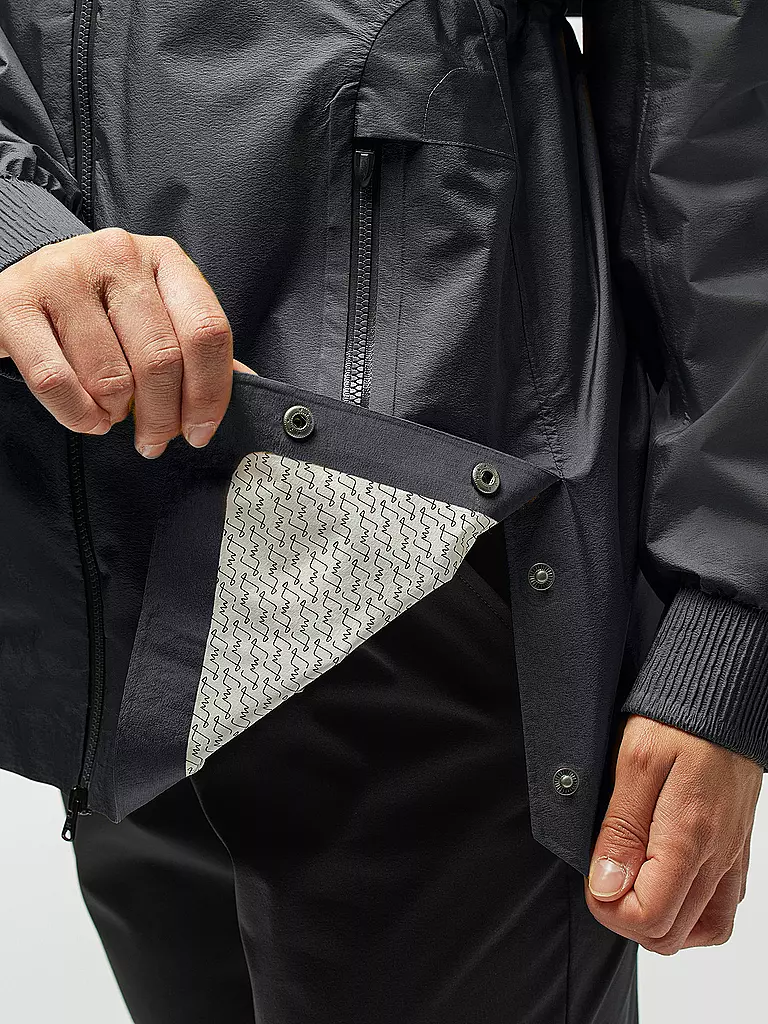 LAMUNT | Chaqueta de senderismo para mujer Linda 2en1 2L | Negro