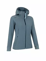 LAMUNT | Chaqueta de senderismo para mujer Paola Tech Hoodie | Azul