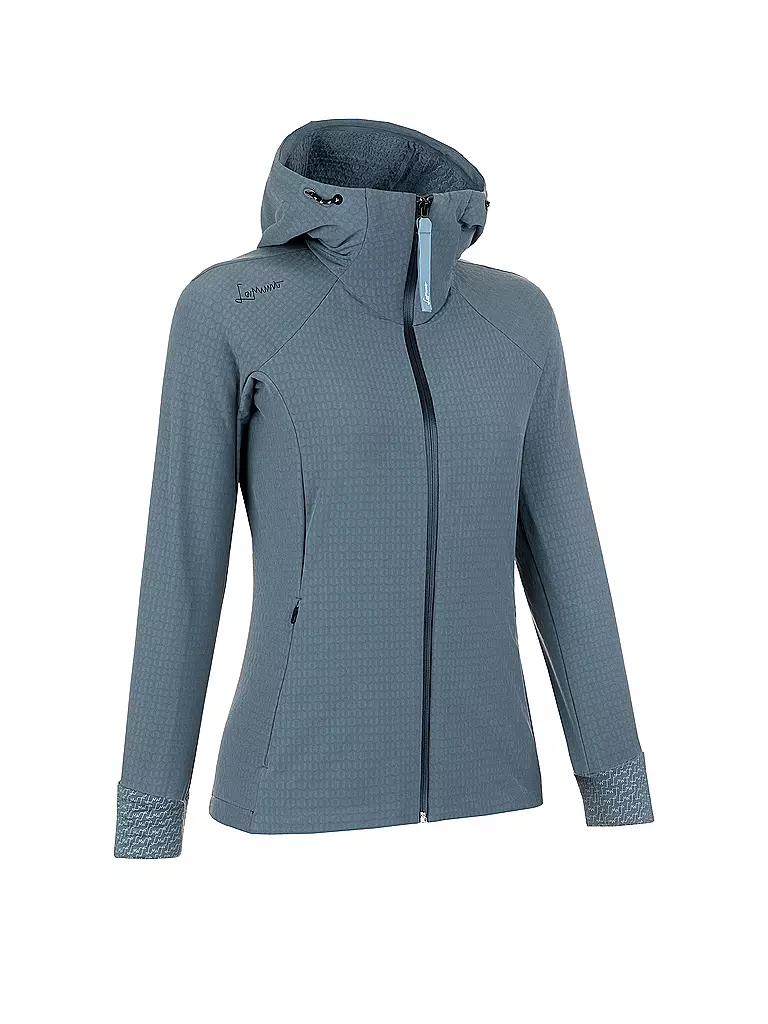 LAMUNT | Chaqueta de senderismo para mujer Paola Tech Hoodie | Azul oscuro