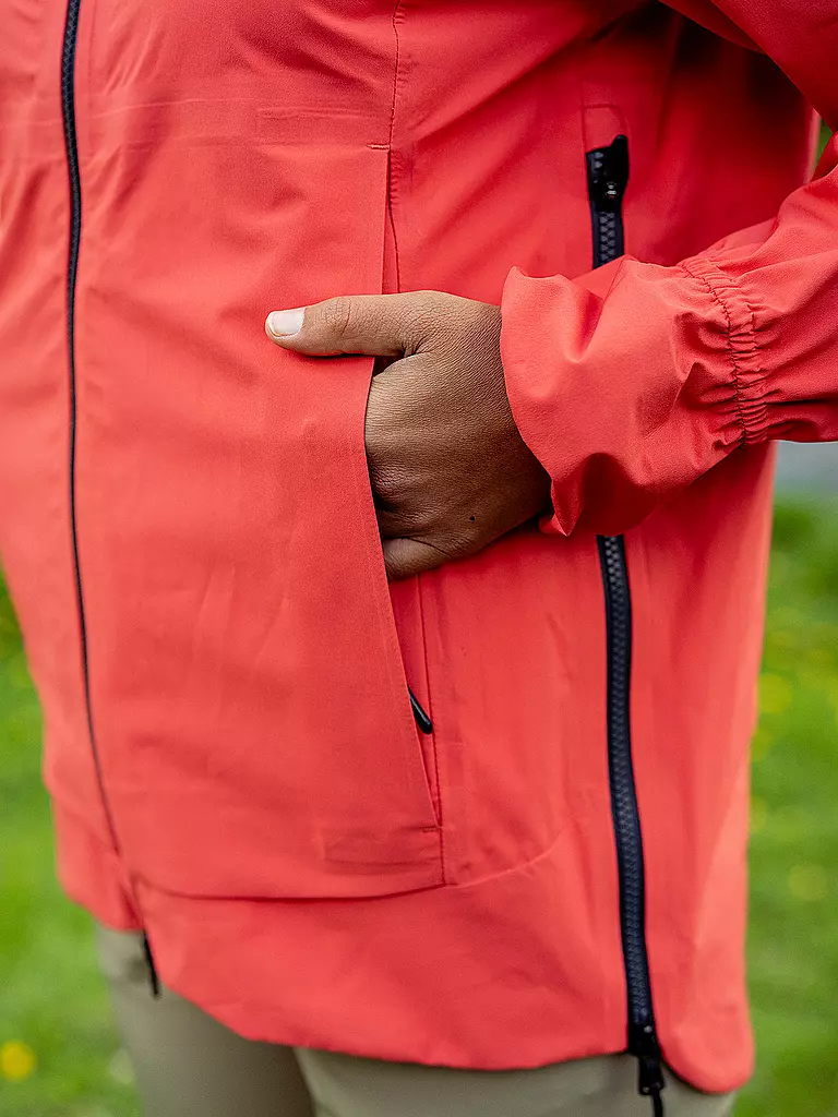 LAMUNT | Chaqueta de senderismo para mujer Sara Light 3L con capucha |