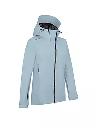 LAMUNT | Chaqueta de touring para mujer Giada 3L con capucha impermeable | Azul claro
