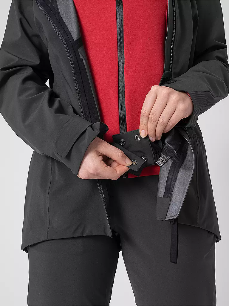 LAMUNT | Chaqueta de touring para mujer Giada 3L con capucha impermeable |