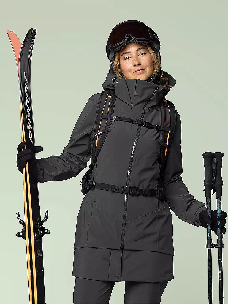 LAMUNT | Chaqueta de touring para mujer Giada 3L con capucha impermeable |