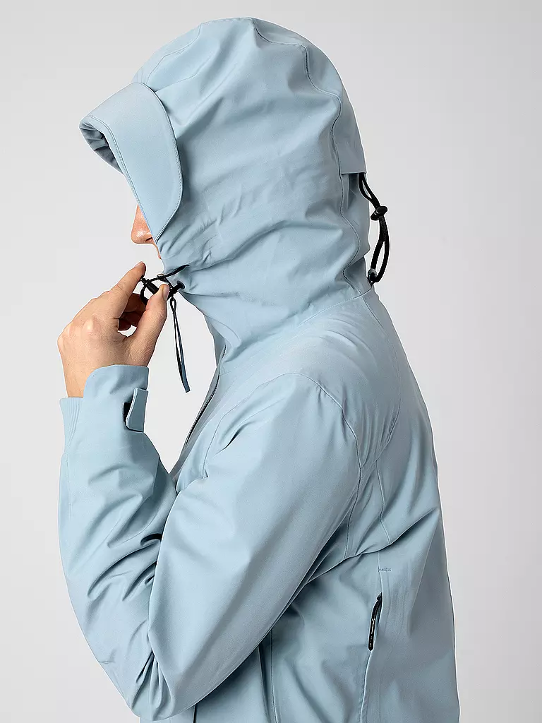 LAMUNT | Chaqueta de touring para mujer Giada 3L con capucha impermeable |