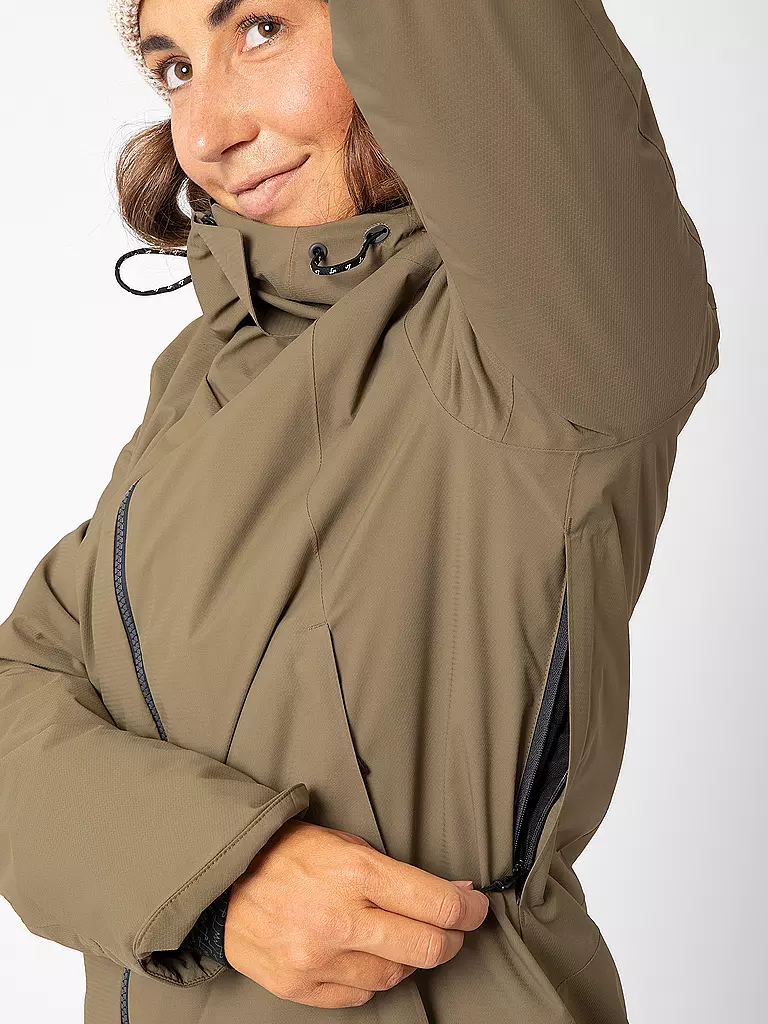LAMUNT | Chaqueta de touring para mujer Tiziana 2L WP Remoca con capucha |