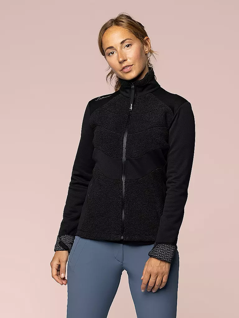 LAMUNT | Chaqueta polar para mujer Sophia Cozy | Negro
