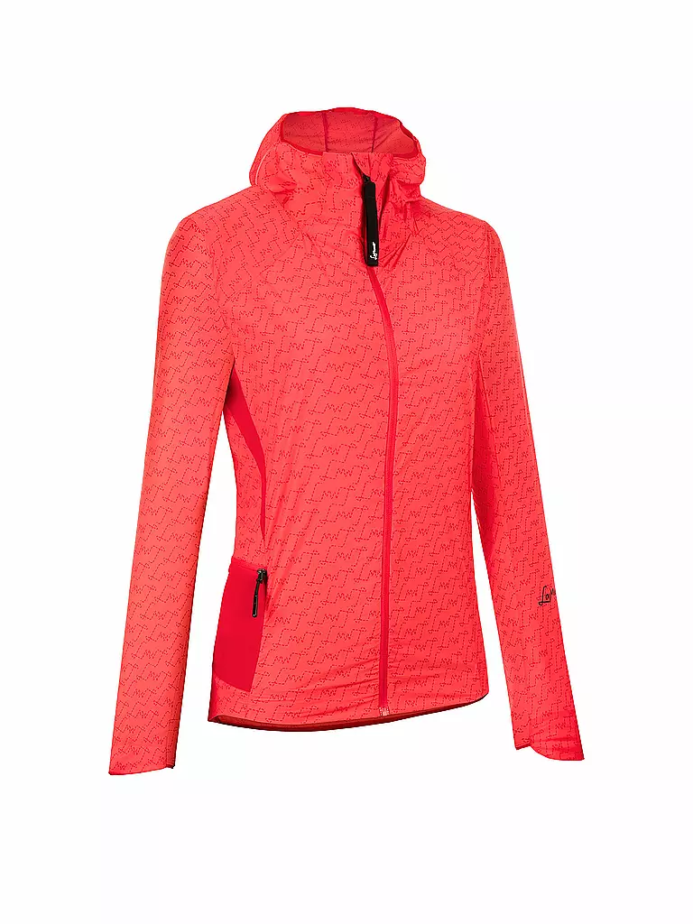 LAMUNT | Cortavientos de mujer Manuela Light Stretch | Coral