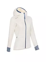 LAMUNT | Chaqueta polar térmica con capucha Antje para mujer | Blanco