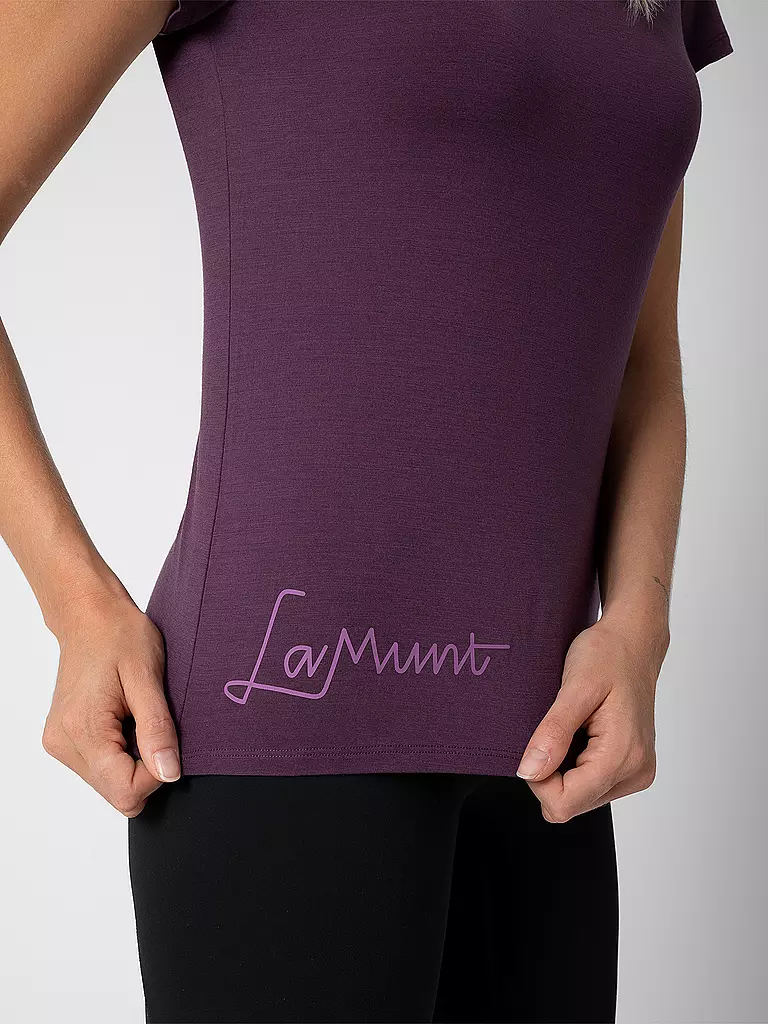 LAMUNT | Damen Funktionsshirt Alexandra Logo | Rosa