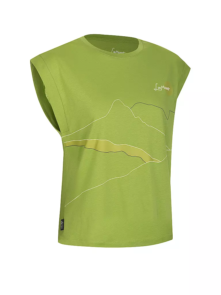 LAMUNT | Damen Funktionstank ERIKA ARTY | Verde claro