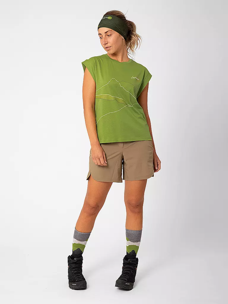 LAMUNT | Damen Funktionstank ERIKA ARTY | Verde claro