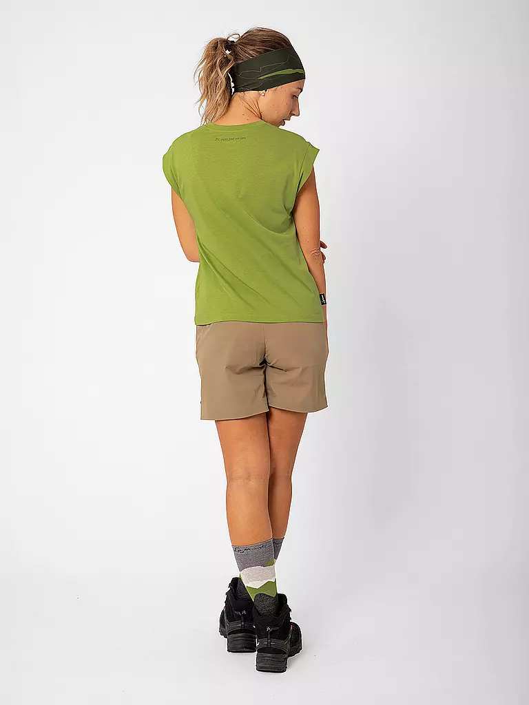 LAMUNT | Damen Funktionstank ERIKA ARTY | Verde claro