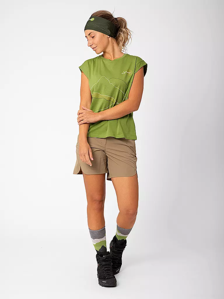 LAMUNT | Damen Funktionstank ERIKA ARTY | Verde claro